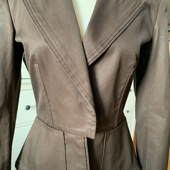 Yves Saint Laurent Fitted Jacket - brown - Picture 2 of 9